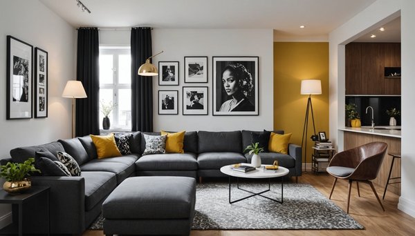 Adopter la décoration contemporaine dans un petit appartement