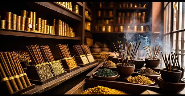 Laissez-vous envoûter par les trésors de la boutique d'encens