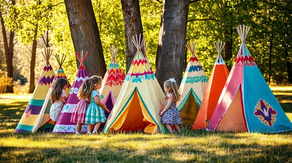 Top tentes tipi à petits prix pour filles : notre sélection !